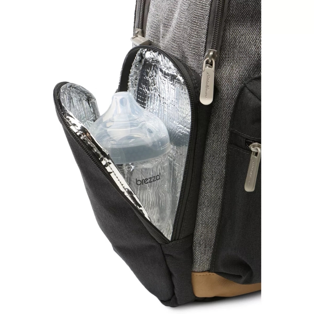 EUC Eddie Bauer Gray Bridgeport Places & Spaces Back Pack Diaper Bag! - Picture 3 of 16